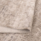 Solenne Beige & Blue Distressed Vintage Rug - S100.
