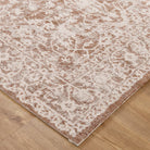 Solenne Beige & Rust Distressed Vintage Rug - S200.