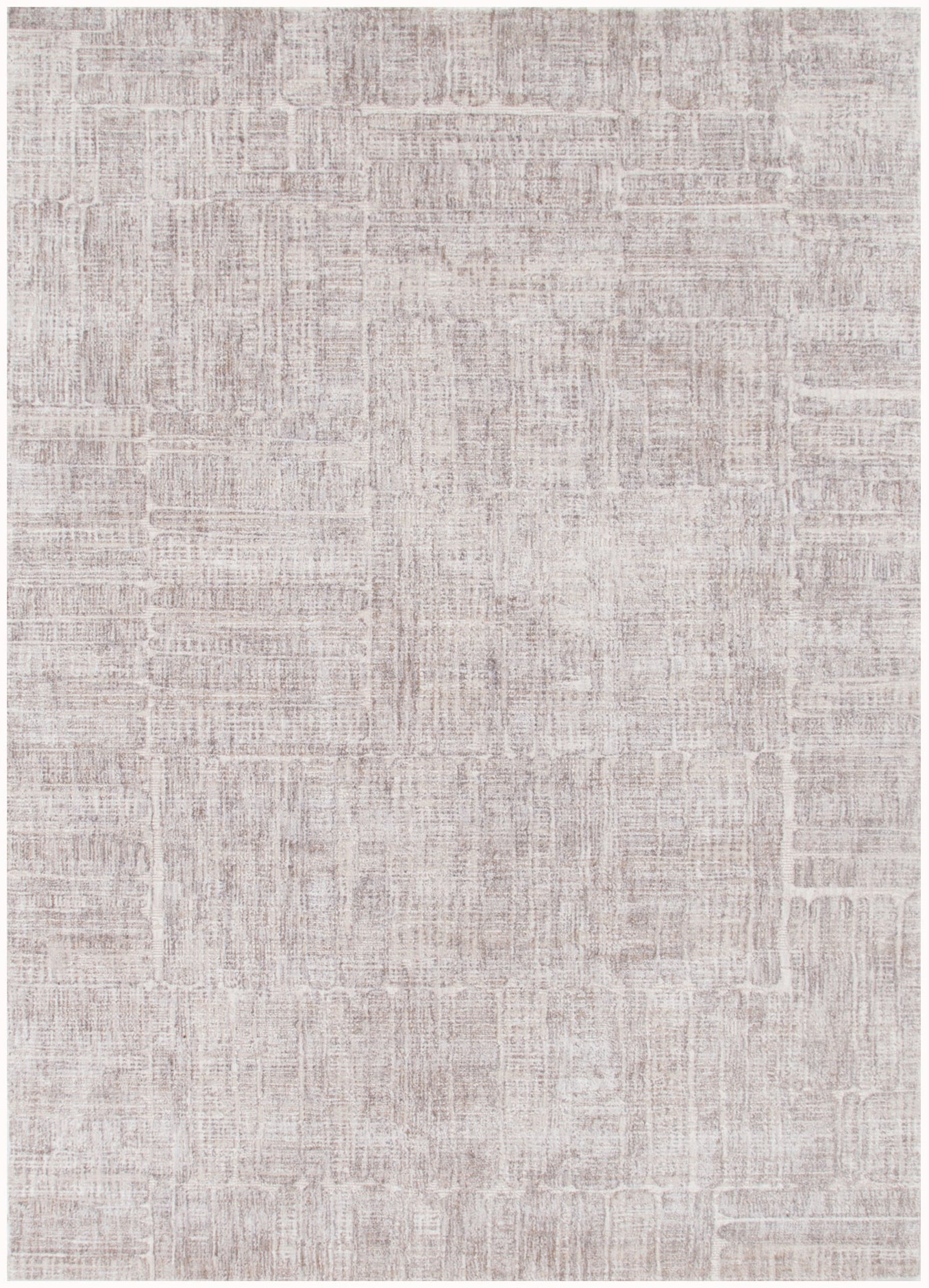 Solenne Beige Abstract Rug - S500.