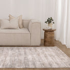 Solenne Beige Abstract Rug - S500.