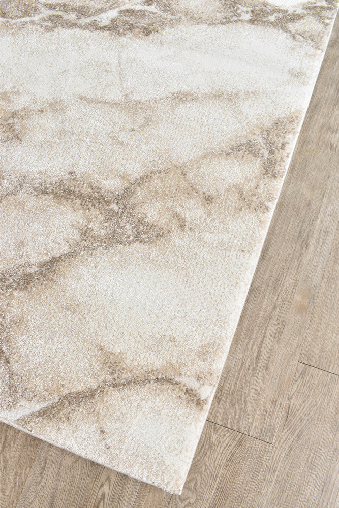 Sofia Emberwood Runner - Beige modern rug from Vogue Rugs Australia