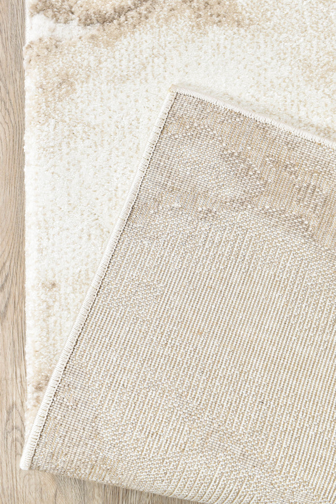 Sofia Emberwood Runner - Beige modern rug from Vogue Rugs Australia