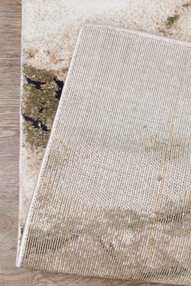 Sofia Sagefrost - Black modern rug from Vogue Rugs Australia