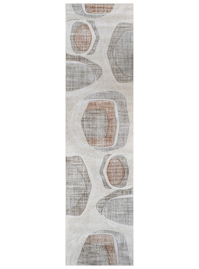 Sofia Urban Drift Runner - Beige modern rug from Vogue Rugs Australia