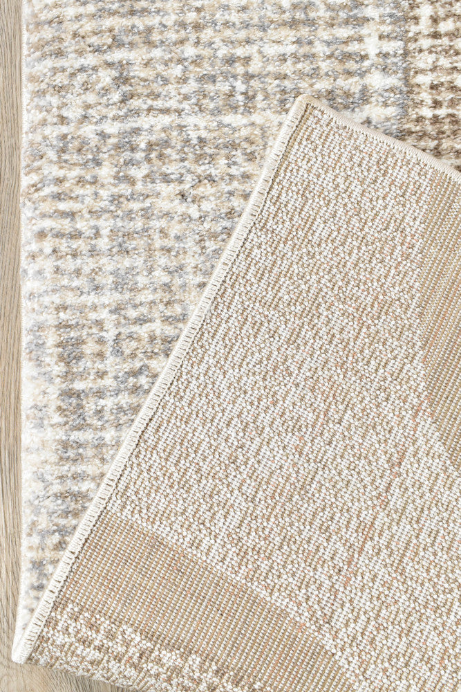 Sofia Urban Drift Runner - Beige modern rug from Vogue Rugs Australia