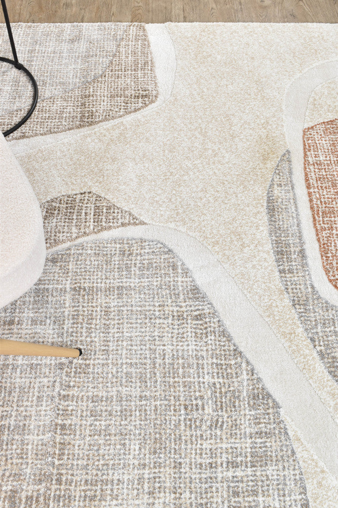 Sofia Urban Drift - Beige modern rug from Vogue Rugs Australia