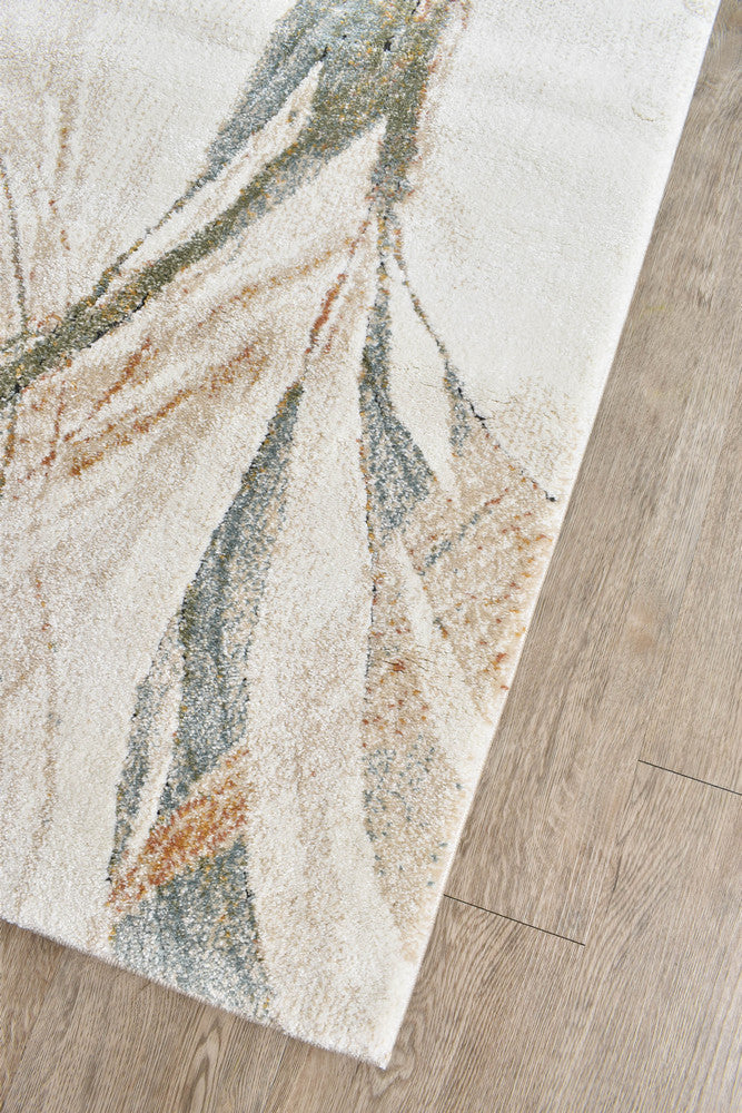 Sofia Emerald Runner - Cream modern rug from Vogue Rugs Australia