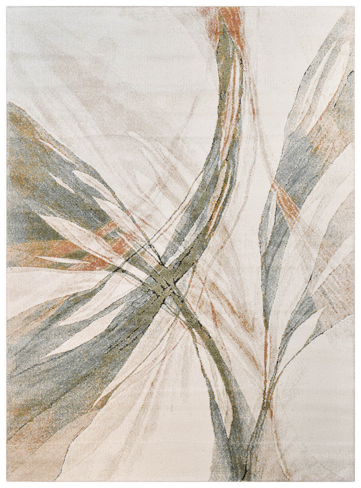 Sofia Emerald - Cream modern rug from Vogue Rugs Australia