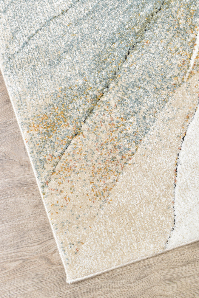 Sofia Emerald - Cream modern rug from Vogue Rugs Australia