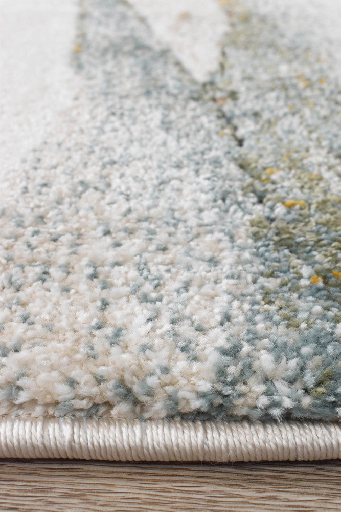 Sofia Emerald - Cream modern rug from Vogue Rugs Australia