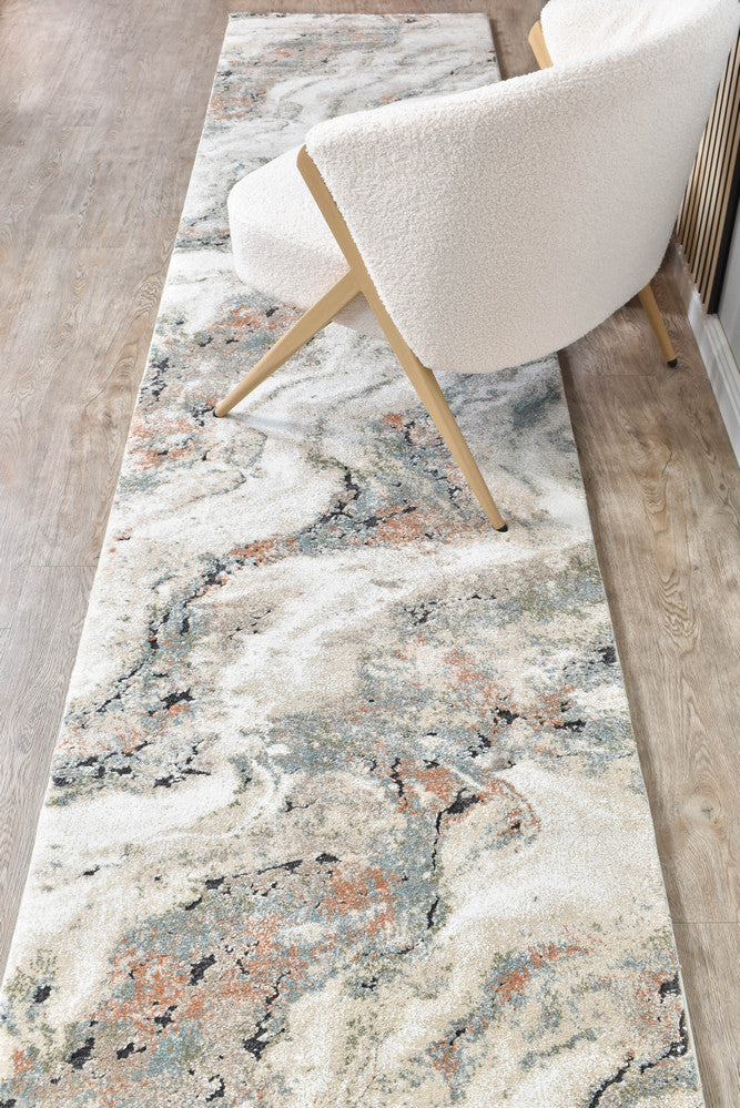 Sofia Lattice Runner - Multi Colour modern rug from Vogue Rugs Australia