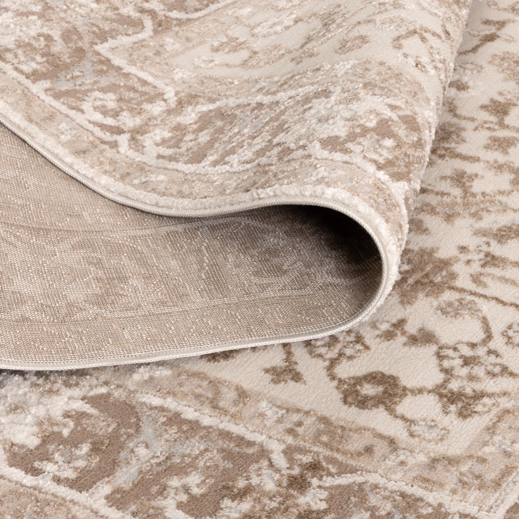 Sierra Oriental Border Beige Rug - Beige area rug rug from Vogue Rugs Australia