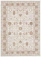 Sierra Oriental Border Brown Rug - Brown area rug rug from Vogue Rugs Australia