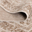 Sierra Oriental Border Brown Rug - Brown area rug rug from Vogue Rugs Australia