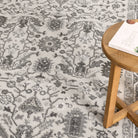 Sierra Oriental Border Grey Rug.