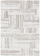 Wellington Geometric Lines Beige Rug - W003.