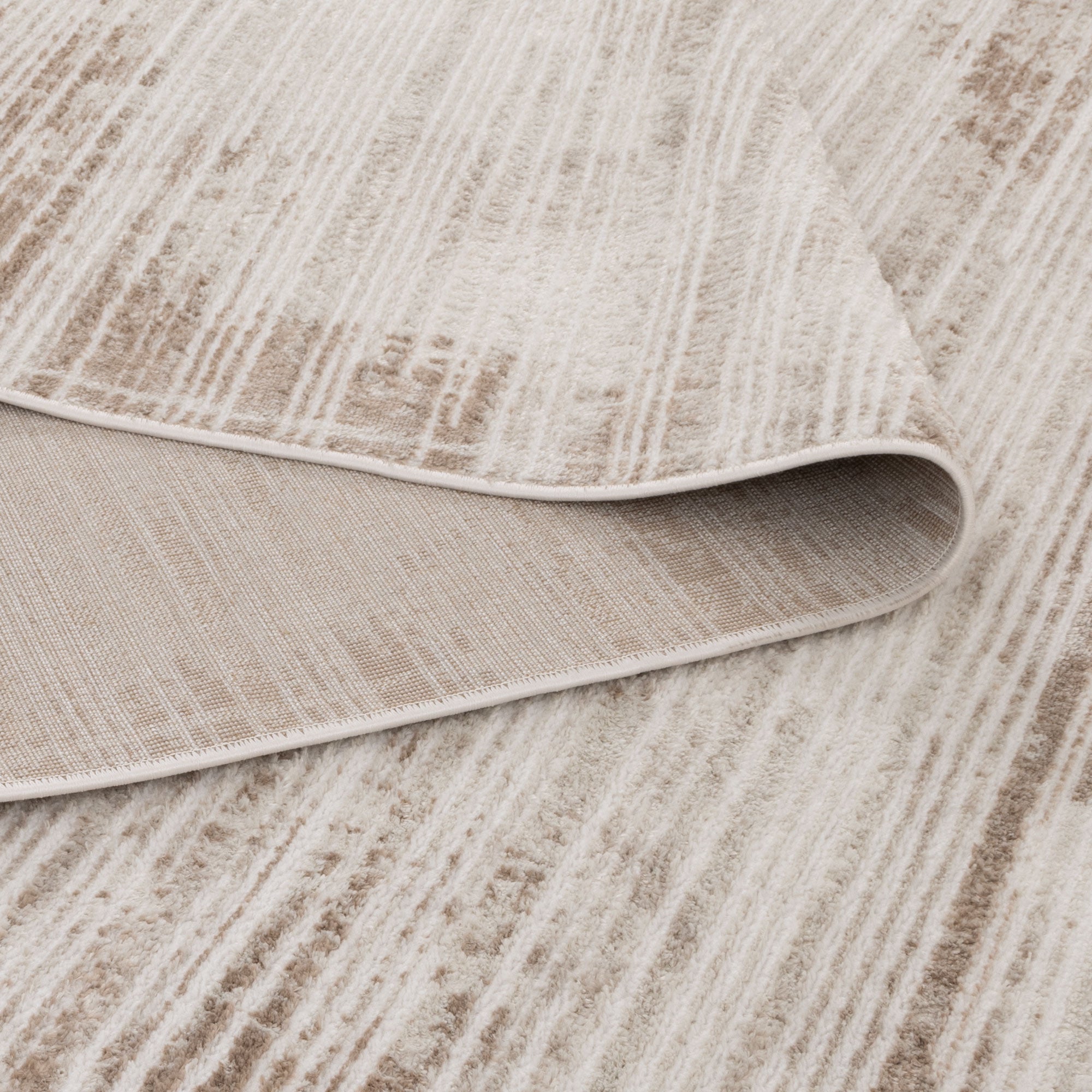 Wellington Distressed Lines Brown Rug - W011 - Brown area rug rug from Vogue Rugs Australia